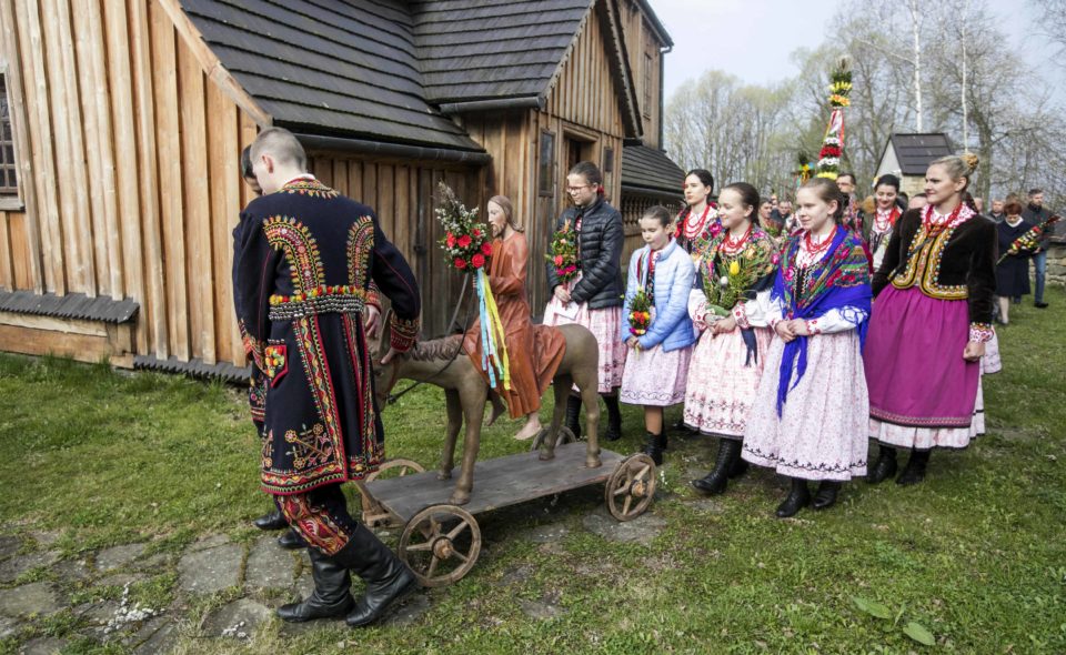 Procesja z „Jezuskiem Palmowym”