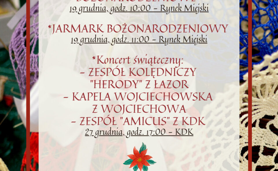 Koncert Świąteczny – Krasnystaw, 27. grudnia 2021r. godz. 19:00 <span class=