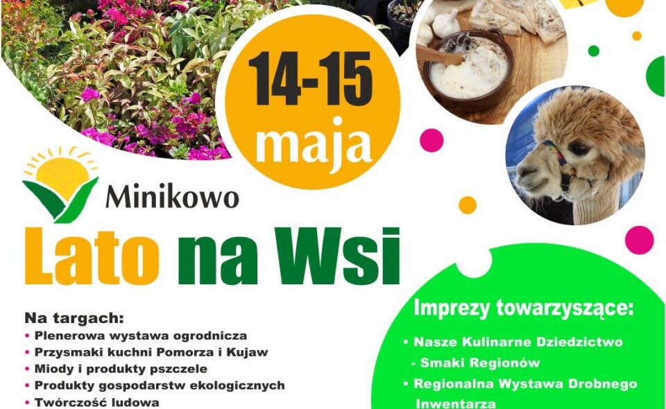 „Lato na wsi” w Minikowie z udziałem Instytutu!