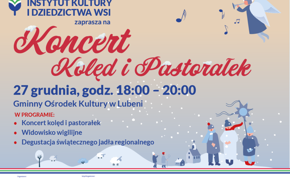 27 grudnia – Koncert Kolęd w Lubeni!