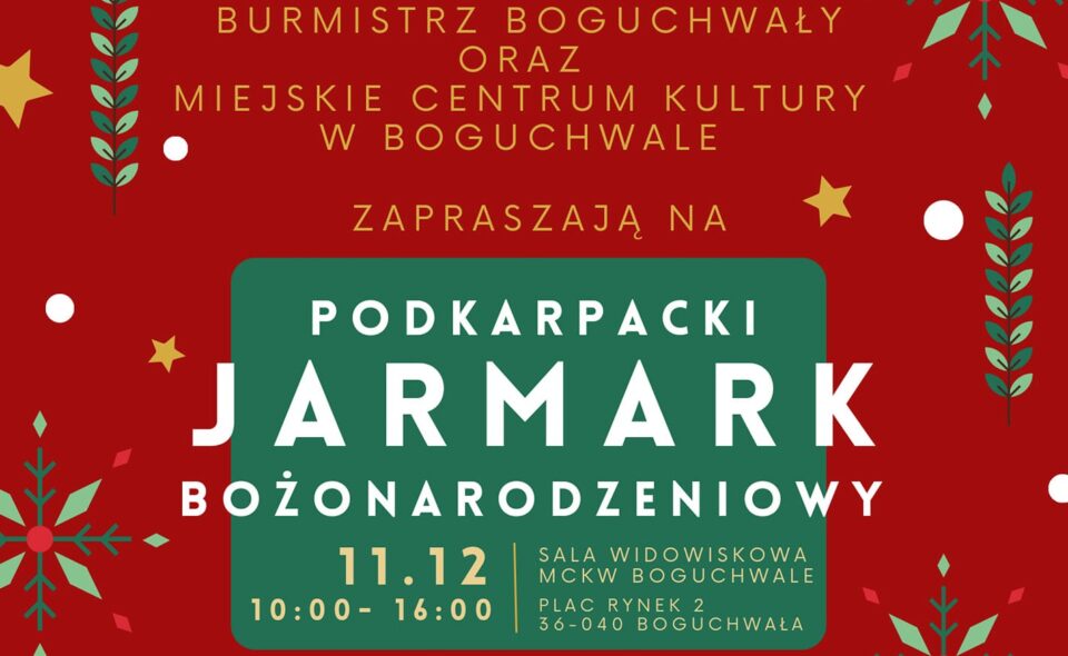 Jarmark w Boguchwale z udziałem Instytutu!