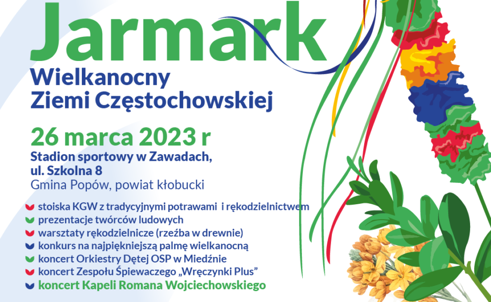 Jarmark Wielkanocny Ziemi Częstochowskiej – 26 marca!