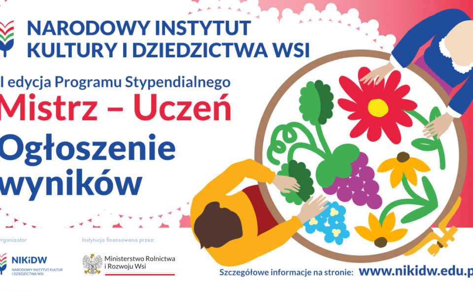 MISTRZ – UCZEŃ – ogłaszamy wyniki Programu Stypendialnego!