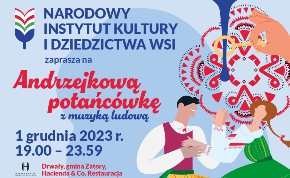 Ludowa zabawa andrzejkowa w Drwałach!