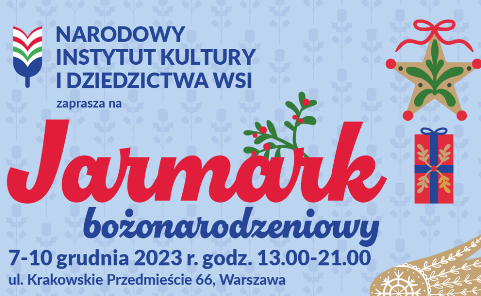 Jarmark bożonarodzeniowy w Instytucie