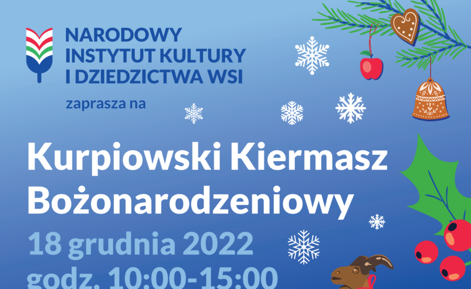 Kurpiowski Kiermasz Bożonarodzeniowy w Pułtusku już 18 grudnia!