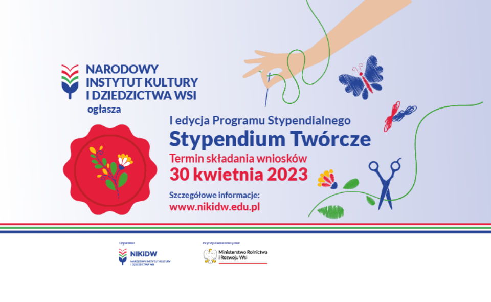 Program Stypendialny dla Twórców Ludowych  – ZAKOŃCZONY!